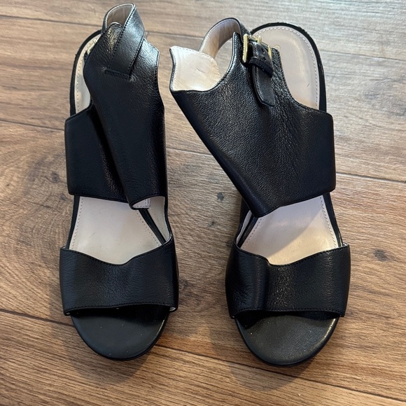 Cole Haan Shoes - Cole Haan Black Leather Sandals